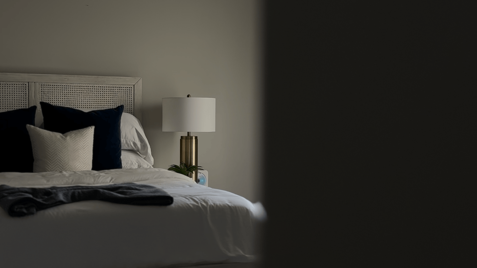 Bedroom of 1B/1B Horizon Floor Plan Apartment in Nashville, TN