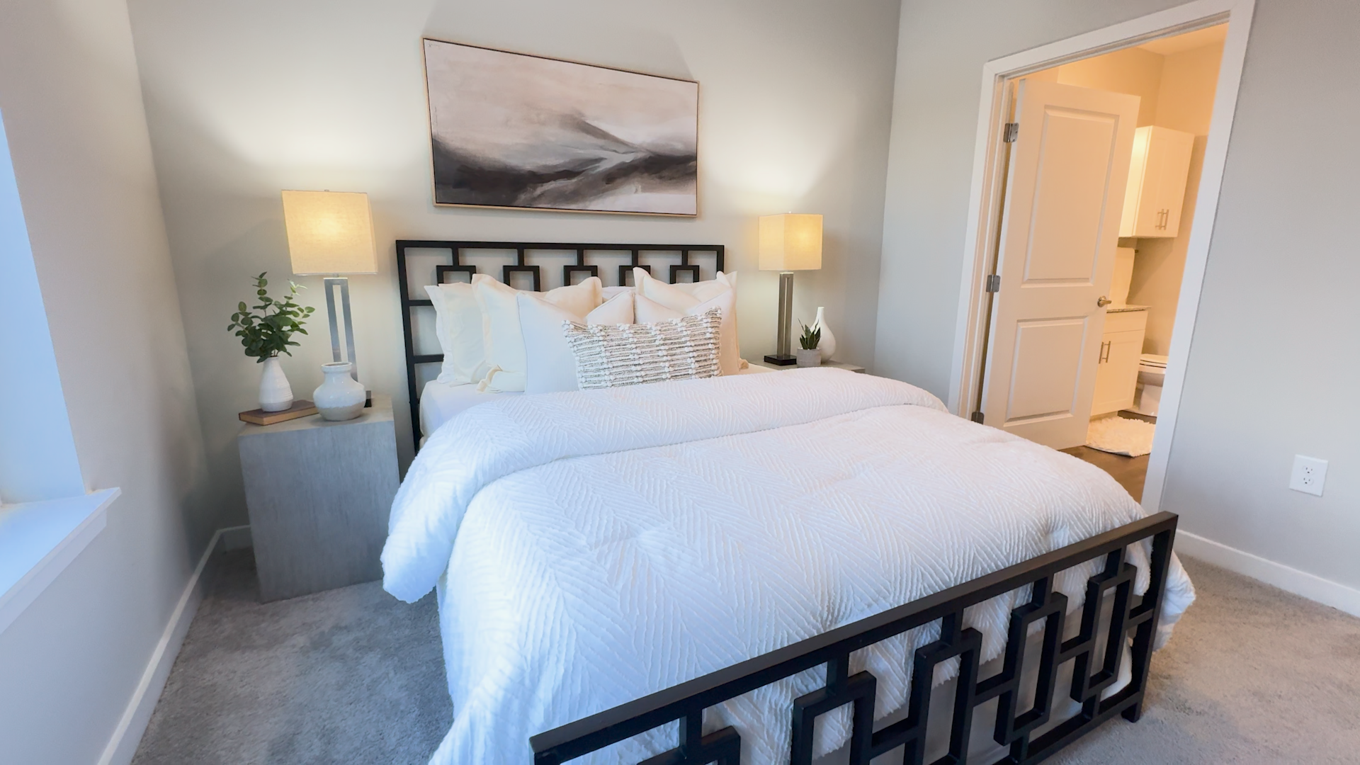 Bedroom in the Pointe Floor Plan