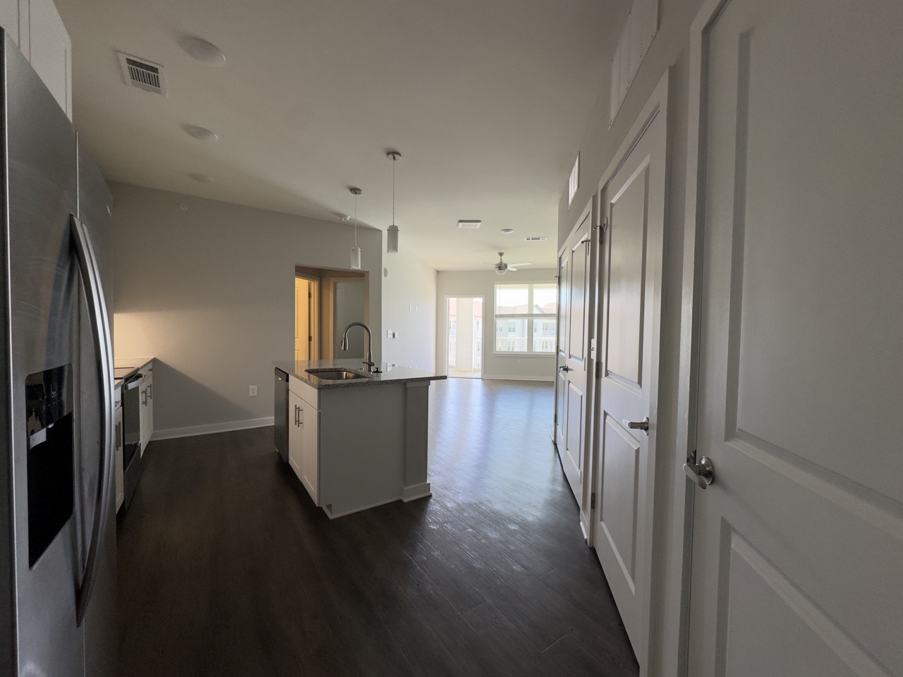 Kitchen and Living area of Horizon Floor Plan