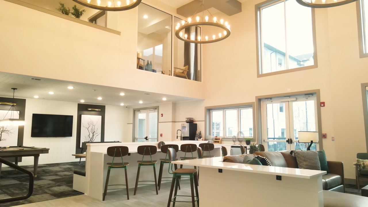 Clubhouse at Ravelle Apartment Community in Nashville, TN