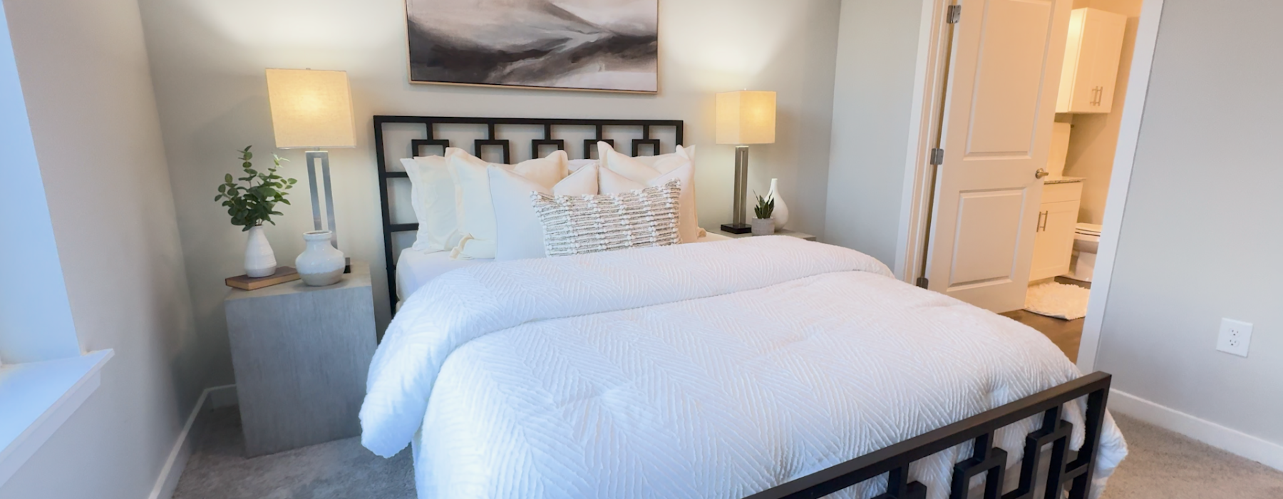 Bedroom in the Pointe Floor Plan